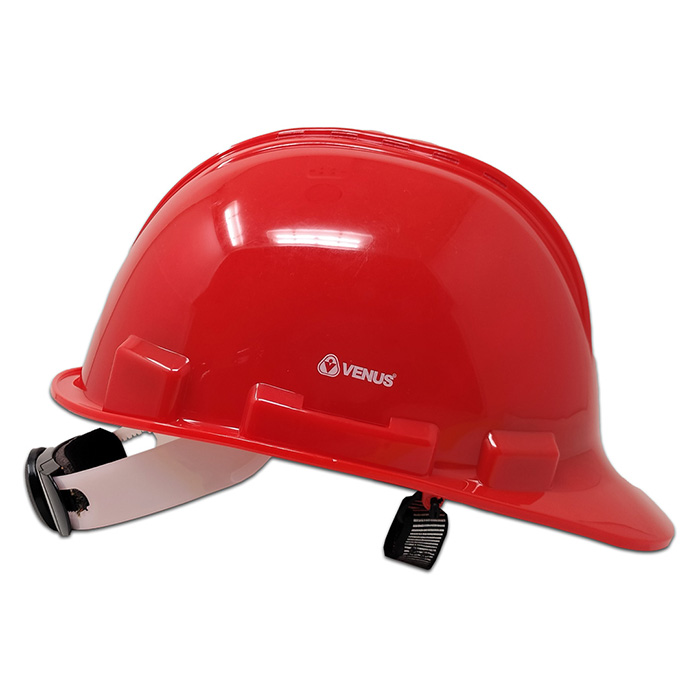 Red Safety Helmet – Ventilated