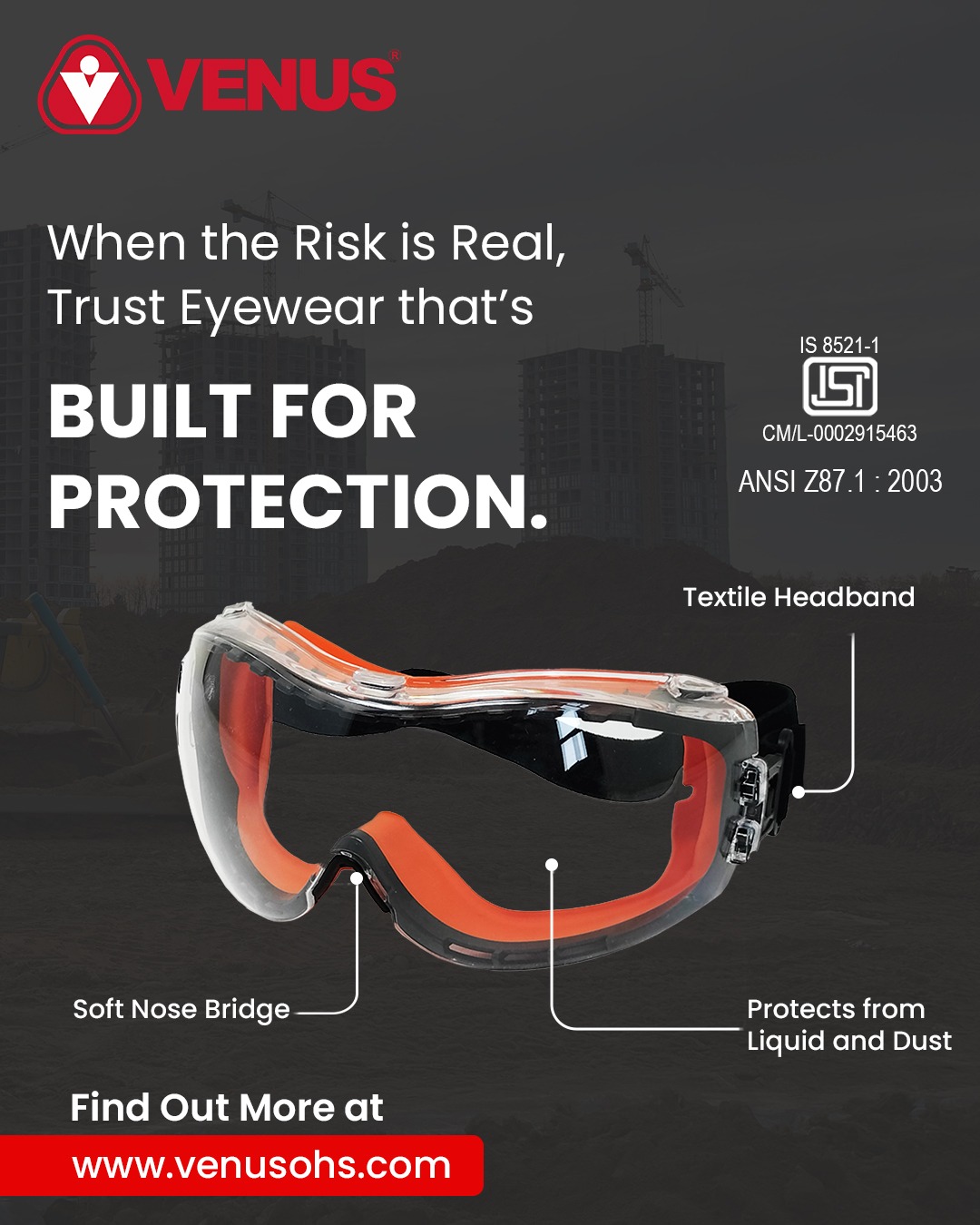 E-507 Safety Goggle