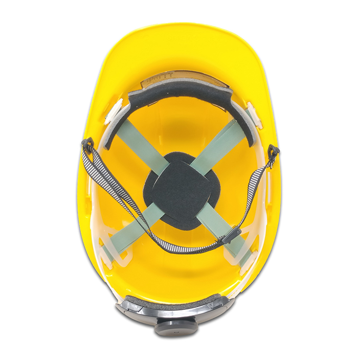 Yellow Safety Helmet Non Vent